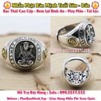 Nhẫn Nam Phong Thủy  Phật bản mệnh tuổi Dần ( Địa chỉ bán phật bản mệnh tại trung văn hà nội)